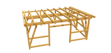Geräteschuppen zum selber bauen Professionelle Baupläne