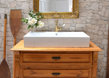 Antike Waschtische - funktionstüchtig aufgearbeitet - Land & Liebe