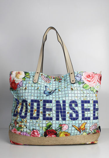 BODENSEE - Bunt bedruckte Taschen! Mit Robin Ruth ist Deine