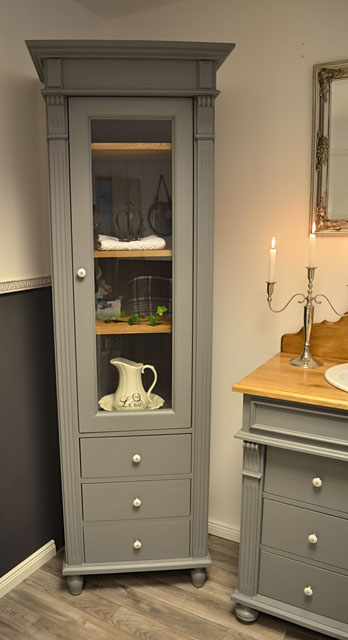 Landhaus-Badezimmer-Schränke - Land & Liebe Badmöbel Landhaus