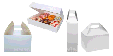 CAJAS PARA BOX LUNCH DONAS, DESAYUNOS Y BOTELLAS 