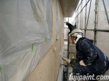 宗像市大谷　塗装　塗り替え工事例