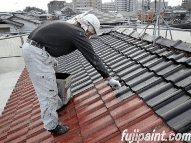 福津市光陽台　塗装　塗り替え工事例