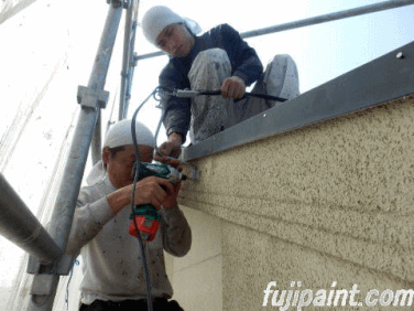 福岡市西戸崎　塗装　塗り替え工事例