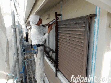 古賀市舞の里　塗装、塗り替え工事例