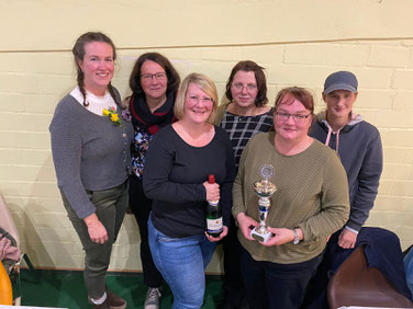 v.l.: Silja Tiedemann, Renie Möller-Ahlers, Johanna Möhring, Anja Gebert, Iris Siemke, Melanie Gausmann