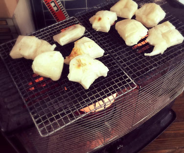焼けてきた!