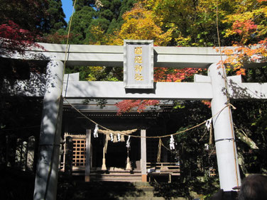 鳥居( 写真 熊本県庁緒方美英子氏提供)