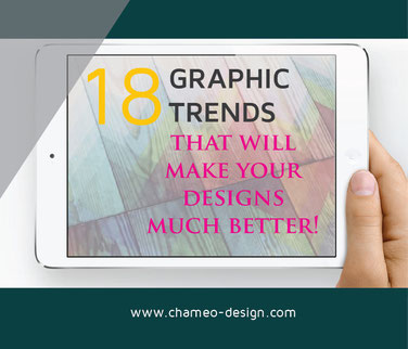 Chameo design list of 18 graphic trends make design much better trend palettes