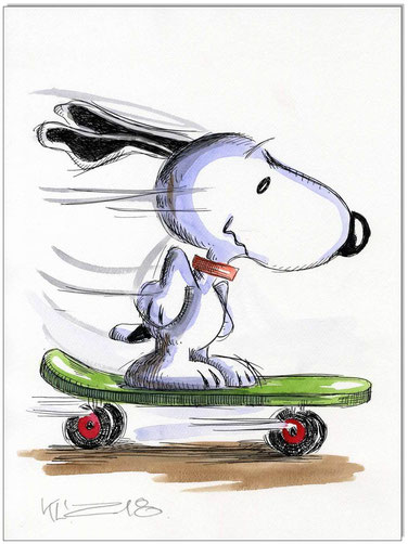 Snoopy Skater