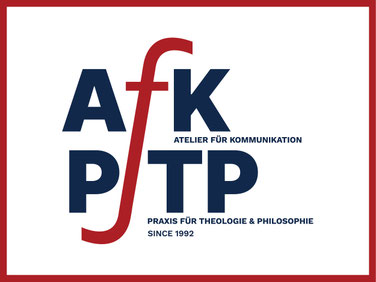 Logo AFK | PFTP – Atelier für Kommunikation und Praxis für Theologie & Philosophie, gegründet 1992 – Zentrum für Kommunikation, Ethik und Philosophie.