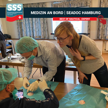 Schweizerische-Seefahrtschule-Medizin-an-Bord-Nothelferkurs auf www.schweizerische-seefahrtschule.ch