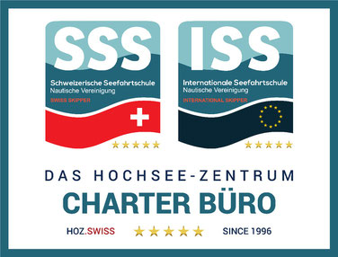 Charter Büro – Schweizerische & Internationale Seefahrtschule, HOZ Hochseezentrum seit 1996