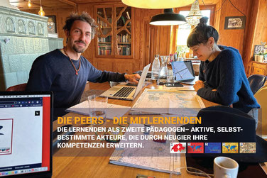 DIE PEERS – DIE MITLERNENDEN – Lernende als zweite Pädagogen: aktive, selbstbestimmte Akteure, die Kompetenzen erweitern.