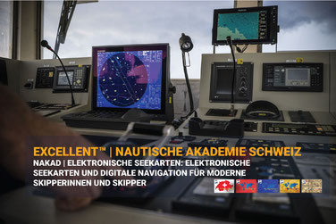 Navigationssystem mit elektronischen Seekarten – EXCELLENT™ Kurs der NAUTISCHEN AKADEMIE SCHWEIZ™, digitale Navigation für moderne Skipperinnen und Skipper.