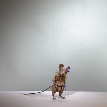 Marionette Fräulein Maus