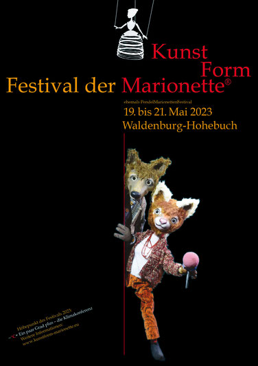 Plakat Festival der Marionette 2023