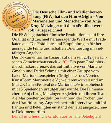 Auszeichnung