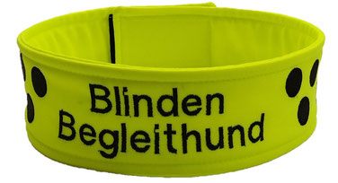 Blindenhalsband, Halsband, Blinden Begleithund, Blinder Hund