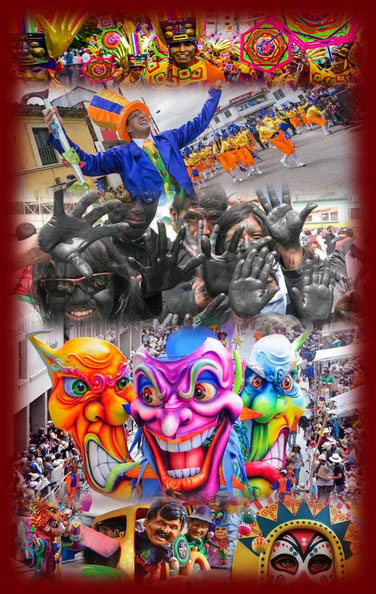 Diferentes eventos en los Carnavales de Negros y Blancos en Pasto