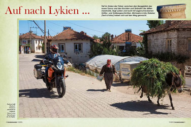 Türkei-Reportage "Auf nach Lykien" / TF-Ausgabe 11-2015 -- Motiv: Dorfszene im Taurus-Gebirge