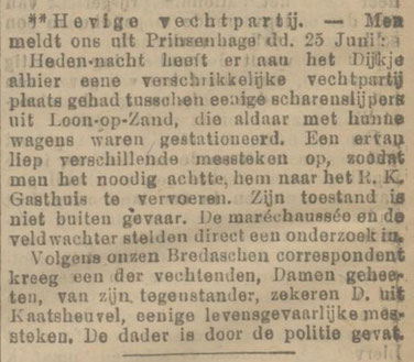  Provinciale Noordbrabantsche en 's Hertogenbossche courant 27-06-1907 