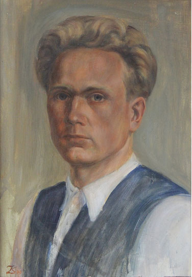 Karl Lang Selbstportrait Archiv Büsingen