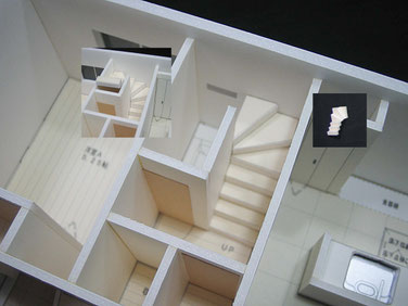 1/50色付分解型模型 8 - 建築模型の館