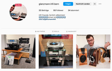 instagram glanzmann hifi bern highend multimedia social media