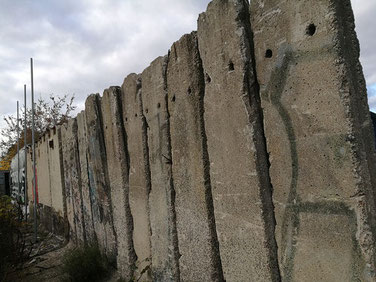 In Berlijn vind je nog altijd talloze restanten van de Berlijnse Muur
