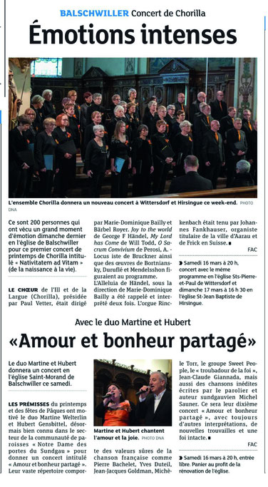 DNA - 13 mars 2019