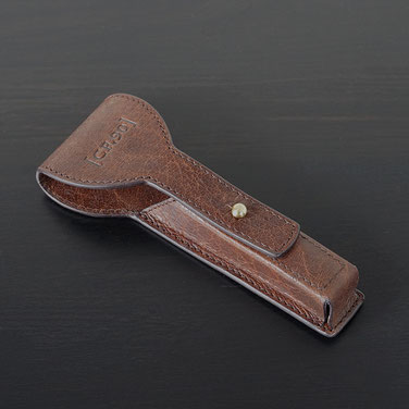 Captain Fawcett Handcrafted Leather Razor Case