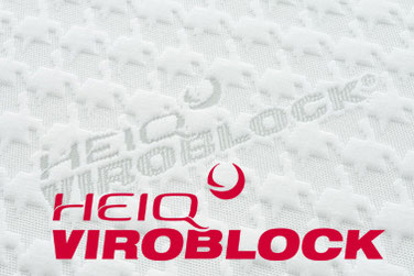 HeiQ Viroblock 生地　/　ウィルスと戦うマニフレックス