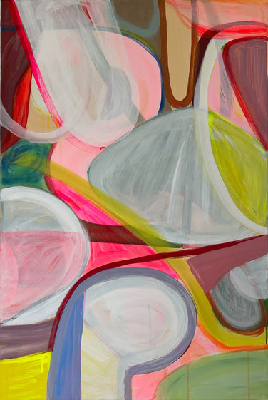 Unobvious XVI 2025 Acryl auf Leinwand 90 x 60 cm 