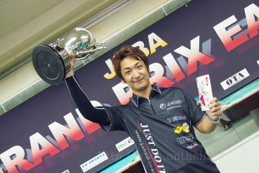 GPE-5優勝、栗林達（JPBA）。GPEで3連続優勝　Photo : On the hill !