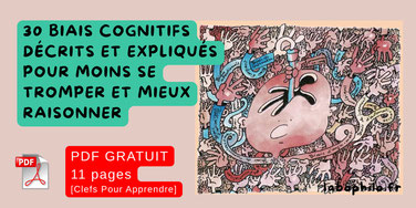 30 biais cognitifs. PDF gratuit.