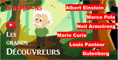 LES GRANDS DÉCOUVREURS: 6 animations