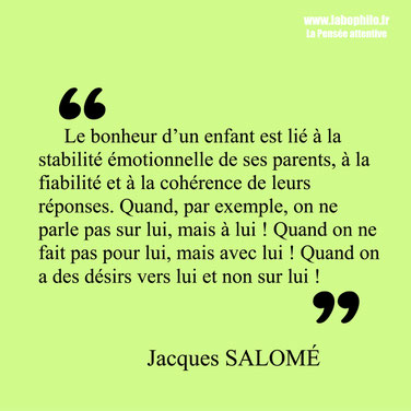 Jacques Salomé citation