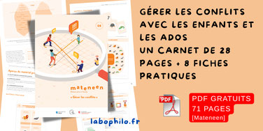 Compétences psychosociales. CPS. Ressources gratuites. PDF gratuit. Philosophie pour enfants. Philo pour enfants. CNV. Communication Non violente. Gestion de conflits en classe. Harcèlement scolaire.
