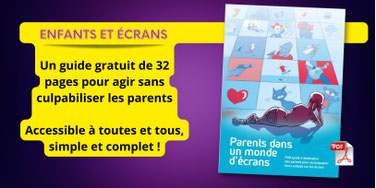 Enfants et écrans: guide gratuit (PDF)