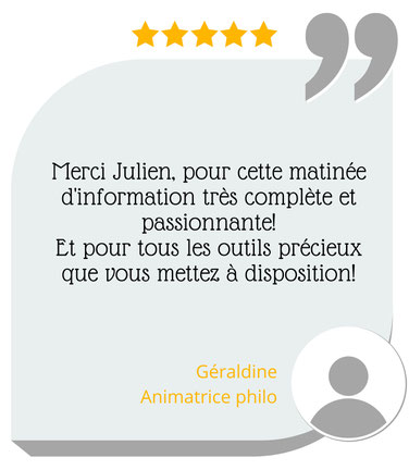 LaboPhilo. Labo philo. Formation en philosophie pour enfants. Devenir animateur philo pour enfants. Avis clients.