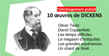 10 oeuvres de CHARLES DICKENS