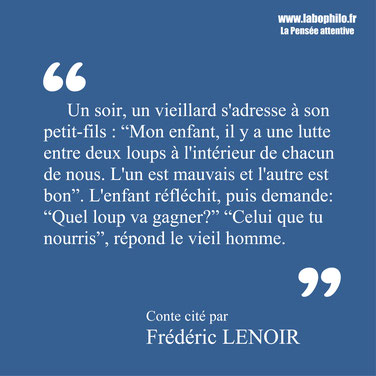 Frédéric Lenoir citation