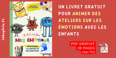 Compétences psychosociales. CPS. Ressources gratuites. PDF gratuit. Emotions. La couleur des émotions. Philo pour enfants. 