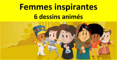 FEMMES INSPIRANTES: 6 animations (TV5)