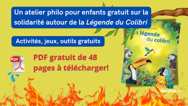 Atelier de philosophie pour enfants gratuit sur la solidarité. Littérature jeunesse. Philosophie pour enfants. Atelier philo. Formation en philosophie pour enfants. LaboPhilo, la référence en pratique philosophique.