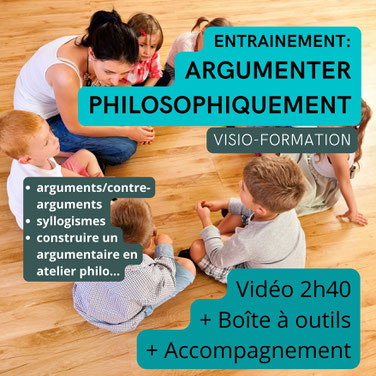 Formation en philosophie pour enfants. Se former à la philosophie pour enfants. Devenir animateur en philosophie pour enfants, adolescents et adultes. Pratique philosophique. Formation. Se former.