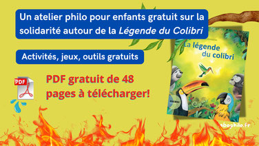 Atelier de philosophie pour enfants gratuit sur la solidarité. Littérature jeunesse. Philosophie pour enfants. Atelier philo. Formation en philosophie pour enfants. LaboPhilo, la référence en pratique philosophique.