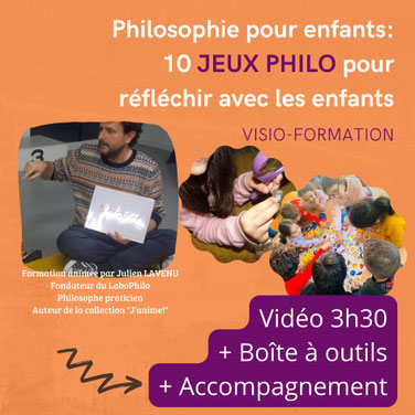 Formation en philosophie pour enfants. Se former à la philosophie pour enfants. Devenir animateur en philosophie pour enfants, adolescents et adultes. Pratique philosophique. Formation. Se former.
