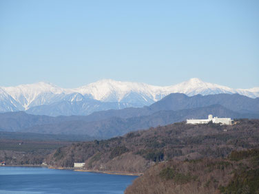 山頂より白峰三山